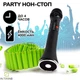 Мікрофон Караоке 20 Вт Magic Karaoke L-699 BLACK Вокальний Бездротовий з подвійною Мембраною низьких частот Bluetooth 4.0 Колонка 2в1 Модулятор голосу - зображення 7