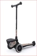 Дитячий самокат Scoot & Ride Highwaykick 2 Lifestyle Brown Lines 4897033965262 - зображення 1