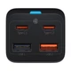 Мережевий зарядний пристрій Baseus GaN3 Pro Desktop Fast Charger 2C+2U на 65W (CCGP040101) Black - зображення 3