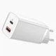 Сетевое зарядное устройство Baseus 65W GaN2 Lite QC4.0+PD3.0 1USB+1Type-C 5A Быстрая зарядка для телефона/ноутбука (CCGAN2L-B02) White - изображение 5