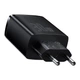 Сетевое зарядное устройство Baseus Compact Quick Charger 2 USB + Type-C на 30W (CCXJ-E01) Black - изображение 4