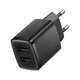Мережевий зарядний пристрій Baseus Compact Charger 2U на 10.5W (CCXJ010201) Black - зображення 2