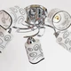 Люстра стельова Light House SH-18157/5 CR 540*540*240 хром білий плафон - зображення 2