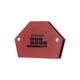 Тримач магнітний для зварювання трапеція, 30°, 45°, 60°, 75°, 90°, 135°, 11 кг, 100*68*14 мм INTERTOOL MW-0001 - изображение 1