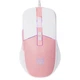 Ігрова комп'ютерна миша провідна ONIKUMA CW916 RGB підсвічування white-pink - зображення 1