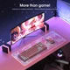 Ігрова комп'ютерна миша провідна ONIKUMA CW916 RGB підсвічування white-pink - зображення 9