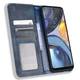 Чохол Deexe Retro Style для Motorola Moto G22 - Blue - зображення 4