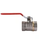 Кран кульовий прямий WATER VALVE 1 1/4" з внутрішнім різьбленням КP NV-V Q001 - зображення 2