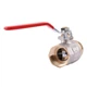 Кран шаровый прямой PROFESSIONAL 1" с наружной-внутренней резьбой КР PN40 QP152 - изображение 3