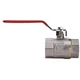 Кран шаровый прямой PROFESSIONAL 1 1/4" с внутренней резьбой КР PN40 QP151 - изображение 2