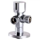 Кран кульовий кутовий подвійний ARCO 1/2″х 3/4″х3/4″ A80TWIN CQ4107, кран кутовий - зображення 3