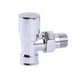 Кран вентильный угловой с американкой Solomon 1/2" chrom 1844 под ключ - изображение 4