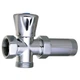 Кран вентильный для стиральной машины PROFESSIONAL 3/4"x3/4"x3/4" с удлинителем NV-QP170 - изображение 1