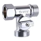 Кран шаровый для стиральной машины ARCO 1/2"х3/4"х1/2" 0233510 - изображение 1