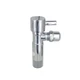 Кран напівоборотний кутовий з цангою Solomon 1/2"х3/8" Lazer 7076 - зображення 3