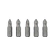 Комплект отверточных насадок PH2 1/4"*25мм, ACR, S2, уп. 5шт., STORM INTERTOOL VT-0207 - изображение 3