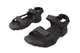 Босоніжки чоловічі з натуральної шкіри, на низькому ходу, з відкритою п'ятою, колір чорний, New Man 66-21/23LBS 36 - зображення 5