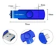 Многофункциональный USB 3.0 OTG флеш-накопитель Moweek 32GB Синий цвет - изображение 2