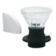 Иммерсионный пуровер Hario 03 с клапаном, Immersion Dripper SWITCH на 1-4 чашки SSD-360-B - изображение 2