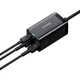 Зарядний пристрій Baseus GaN3 Pro 65W (2xUSB, 2xType-C) Quick charge для MacBook/Asus/Lenovo/HP/Google/Huawei/Samsung + кабель USB-C 100W black - зображення 7