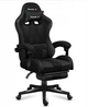 Игровое компьютерное кресло HUZARO Force 4.7 Carbon Mesh Обивка ткань Черный - изображение 1