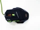 Мышь игровая проводная UKC X-7 с подсветкой и ковриком USB Black (4_00241) - изображение 3