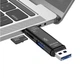 Кардридер Fonken OTG 5 в 1 Micro SD USB 2.0 черный - изображение 3