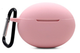 Чохол-накладка DK Silicone Candy Friendly з карабіном для Huawei FreeBuds 4i (pink) - зображення 1