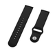 Ремешок CDK для Xiaomi Amazfit Bip U / U Pro | 20mm Silicone Sport Band (011908) (black) - изображение 3