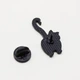 Значок, пин, FunnyPins, Рождественский котик. - изображение 3