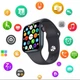 Смарт часы 7 series Airplus N78 Smart Watch Black. Умные фитнес часы. Цвет черный. - изображение 9