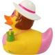 Утка Пляжница FunnyDucks резиновая L1259 - изображение 3