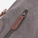 Сумка-слінг через плече чоловіча тканинна Vintage leather-20388 Сіра - изображение 10