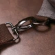Сумка-слінг через плече чоловіча тканинна Vintage leather-20388 Сіра - изображение 11