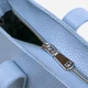 Сумка шопер жіноча шкіряна Shvigel leather-16361 Блакитна - изображение 9