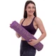 Коврик для фитнеса и йоги джутовый каучуковый Zelart My Fit 2441 2x-слойный 6мм Violet - изображение 5