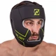 Шлем боксерский кожаный с полной защитой Zelart 3151 размер XL Black-Green - изображение 6