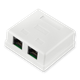 Розетка RJ-45 2-порта кат.5Е UTP LP-114 - изображение 1