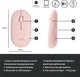 Миша Logitech M350 Wireless Rose (910-005717) - зображення 6