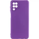 Чохол TPU GETMAN Liquid Silk Full Camera для Samsung Galaxy A12 Фіолетовий / Purple - зображення 1
