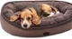 Лежак Harley and Cho Donut XL 110 x 80 см Brown (3102865HC) - изображение 5