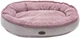 Лежак Harley and Cho Donut XL 110 x 80 см Pink (3102867HC) - изображение 1