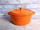 Кастрюля чугунная O.M.S. Collection 3165-24 3,6л Orange - изображение 6