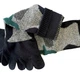 Шкарпетки з пальцями Cross Five Fingers Shu 42-44 чорний з принтом - зображення 3