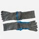 Шкарпетки з пальцями Cross Five Fingers Shu 42-44 сірий з принтом - зображення 4