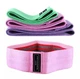 Резинки для фитнеса и спорта 3шт,тканевые Hip Resistance Bands, набор тканевых резинок - изображение 2