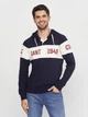 Худі GANT Chest Stripe 2047051 Evening Blue XL - зображення 1
