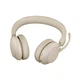 Навушники Jabra Evolve2 65 USB-A MS Stereo Beige (26599-999-998) - зображення 4