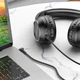 AUX cable 3.5mm BOROFONE BL10 (2M) Чорний - зображення 2
