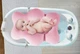 Матрасик для купания с ремнями безопасности для детской ванной Baby Bath Pillow 2 розовый (GS-63672) - изображение 3